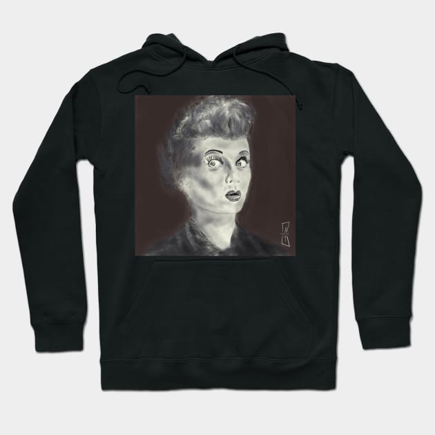 Lucy Lucille Desilou Ball Hoodie by Rec Affect Band Merch